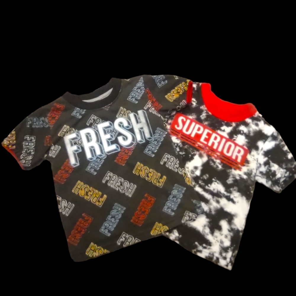 Trendy Toddler Short Sleeve Shirts Size 18M